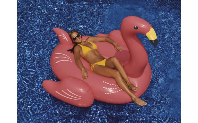 BOUÉE FLAMANT ROSE GEANT - FUNSHINE