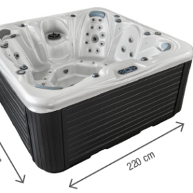 Spa Holl&rsquo;s HC Design 6 – 7 places – 220x220x93cm