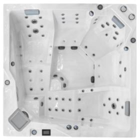 Spa Holl&rsquo;s Oka 5 Almandine – 5 places – 220x220x93cm