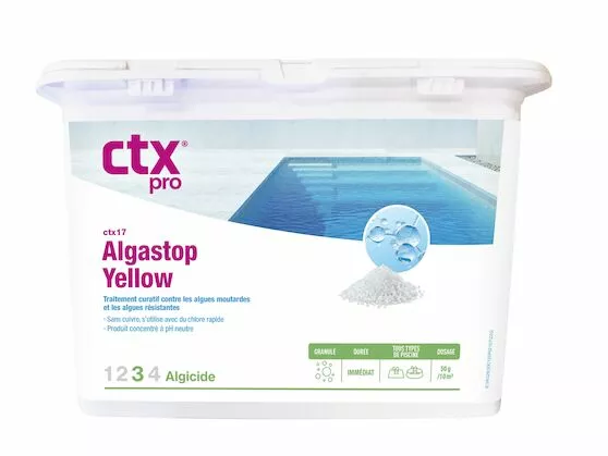 ALGASTOP MOUTARDE 1,5KG Anti-algues Moutarde - CTX