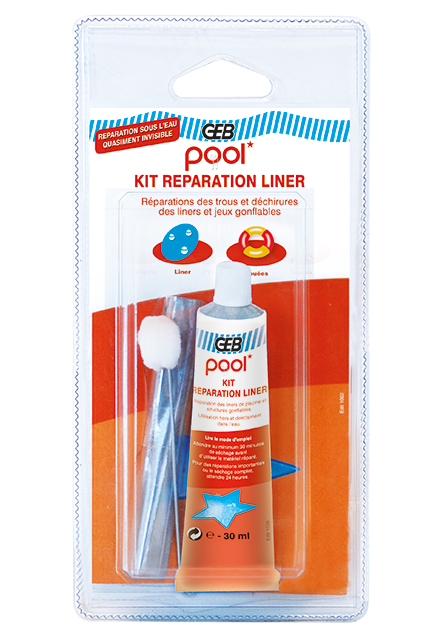 Rustine Spa Gonflable Intex Kit Réparation Liner Piscine Linxor - Colle 30ml + Patchs Transparents - Réparation Sous Eau Rustines Piscine Sans Vidange