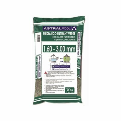 VERRE ECO FILTRANT 1,6 - 3 MM SAC 25 KG