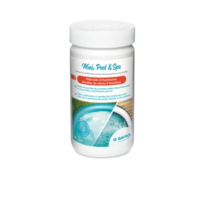 CHLORE 5 FONCTIONS PASTILLES 20G MINI POOL/SPA 1KG