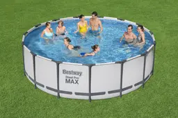 Piscine hors sol ronde Steel Pro Max 457 x 122 cm
