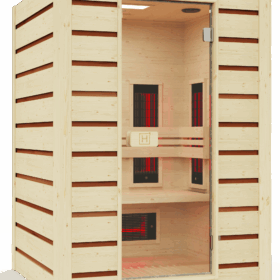 SAUNA HYBRIDE COMBI 2 PLACES