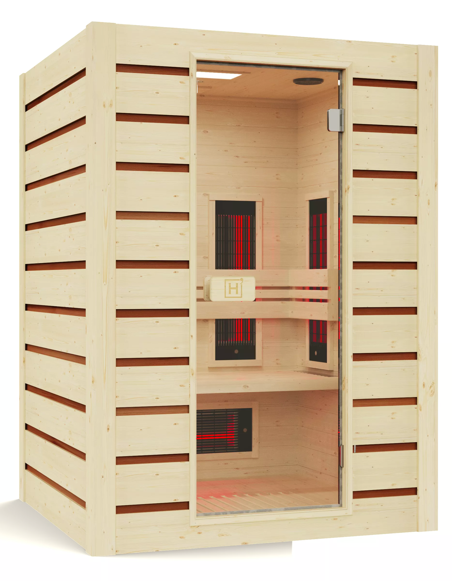 SAUNA HYBRIDE COMBI 2 PLACES
