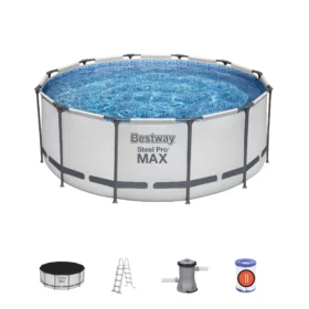 Piscine hors sol ronde Steel Pro Max 366 x 122 cm