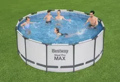 Piscine hors sol ronde Steel Pro Max 366 x 122 cm