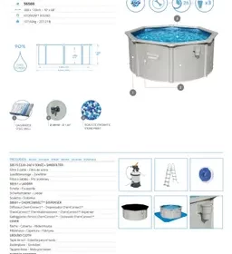 Piscine acier hors sol ronde Hydrium 300 x 120 cm