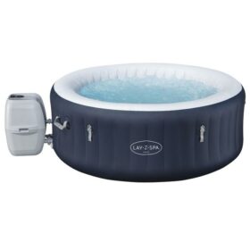 Lay-Z-Spa® 71&Prime; x 26&Prime;/1.80m x 66cm Miami EnergySense AirJet 4 Dark Blue Round