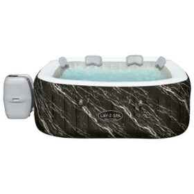 Lay-Z-Spa® 71&Prime; x 71&Prime; x 26&Prime;/1.80m x 1.80m x 66cm Hollywood Luxe AirJet 6 Marble Square